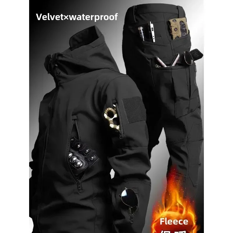 6XL Men's Outdoor Workwear Jacket Windproof Waterproof Climbing Clothes American Style Autumn Winter Coat Functional Streetwear
6XL Men's Outdoor Workwear Jacket Windproof Waterproof Climbing Clothes American Style Autumn Winter Coat Functional Streetwear