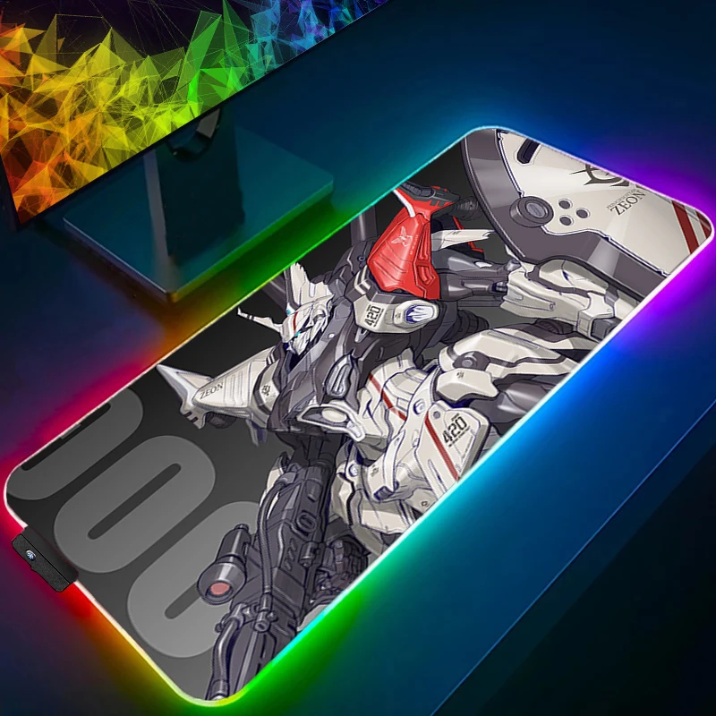 Mouse Pad M-mechanical Warrior G-gundam RGB Backlight Gaming Accessories Carpet Gamer PC Computer Keyboard Desk Mat LED Mausepad
Mouse Pad M-mechanical Warrior G-gundam RGB Backlight Gaming Accessories Carpet Gamer PC Computer Keyboard Desk Mat LED Mausepad