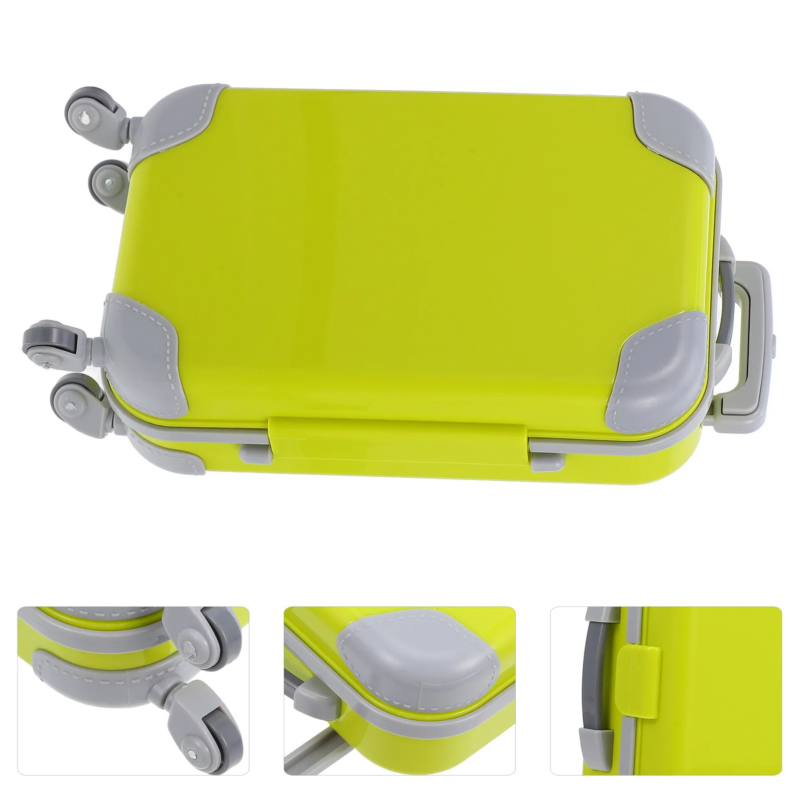 Miniature Suitcase ABS Material Smooth Rounded Corner Mini House Decor Travel Luggage Accessory Mini Furniture
Miniature Suitcase ABS Material Smooth Rounded Corner Mini House Decor Travel Luggage Accessory Mini Furniture