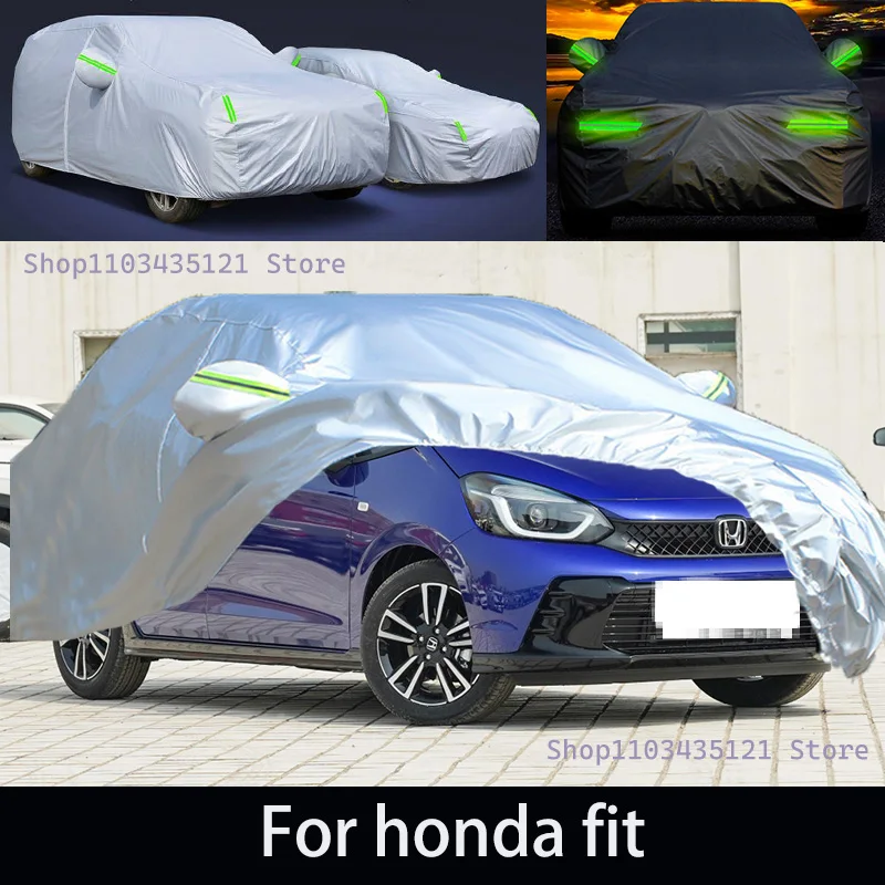 For honda fit Outdoor Protection Full Car Covers Snow Cover Sunshade Waterproof Dustproof Exterior Car accessories
For honda fit Outdoor Protection Full Car Covers Snow Cover Sunshade Waterproof Dustproof Exterior Car accessories