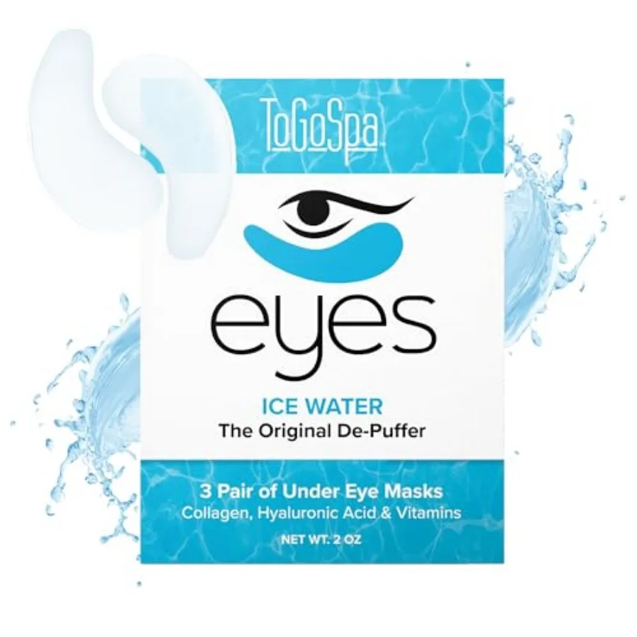 by ToGoSpa Premium Anti-Aging Collagen Gel Pads for Puffiness, Dark Circles, and Wrinkles Under Eye Rejuvenation for Men and Wo
by ToGoSpa Premium Anti-Aging Collagen Gel Pads for Puffiness, Dark Circles, and Wrinkles Under Eye Rejuvenation for Men and Wo