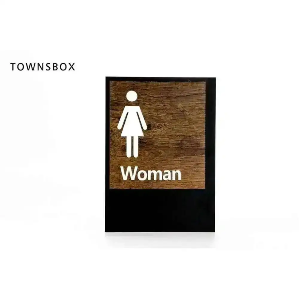 1pc Wc Door Sign Bathroom Signage Plate Man Women Sign Plaque Wall Mounted Wc Board Wash Room Sign Wall Sticker Sticky Card
1pc Wc Door Sign Bathroom Signage Plate Man Women Sign Plaque Wall Mounted Wc Board Wash Room Sign Wall Sticker Sticky Card