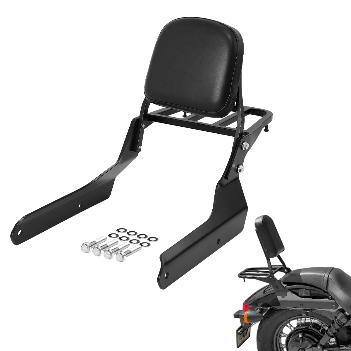 Backrest Sissy Bar Luggage Rack Fit For Honda Shadow Phantom 750 2010-2019 Spirit 750 VT750C2 2007-2014 Motorcycle
Backrest Sissy Bar Luggage Rack Fit For Honda Shadow Phantom 750 2010-2019 Spirit 750 VT750C2 2007-2014 Motorcycle