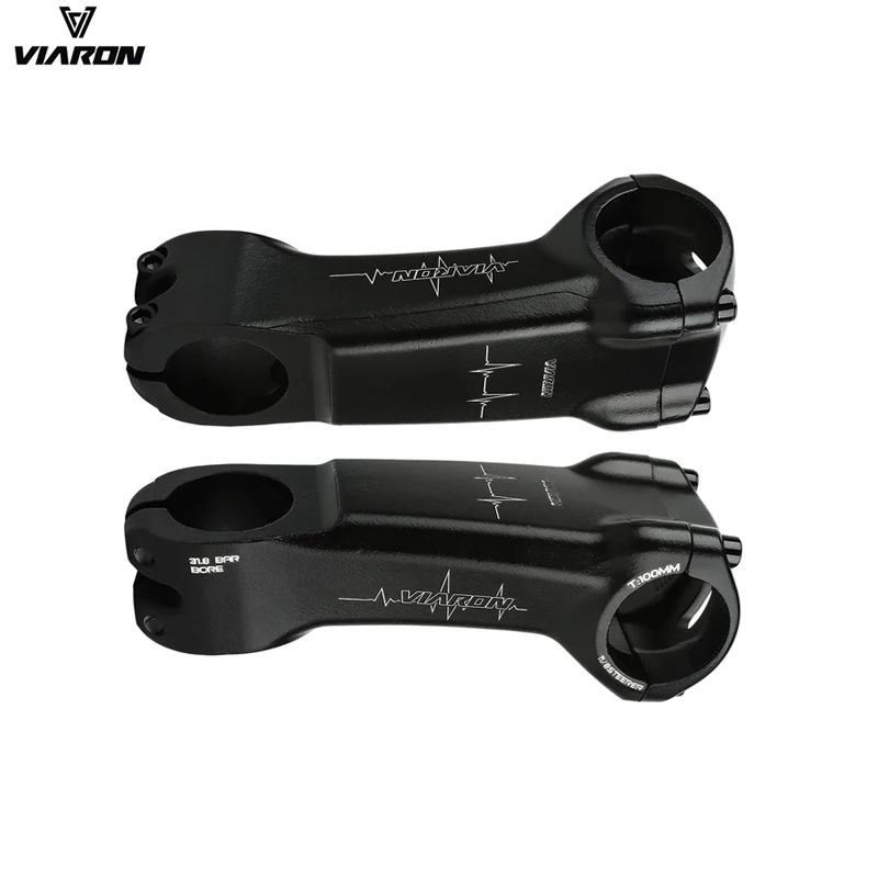 VIARON Road Bike Handlebar Stem for 28.6mm Fork's Steering Tube 105mm 31.8mm Aluminum Alloy Lightweight Adjustable 0–23° Angle
VIARON Road Bike Handlebar Stem for 28.6mm Fork's Steering Tube 105mm 31.8mm Aluminum Alloy Lightweight Adjustable 0–23° Angle