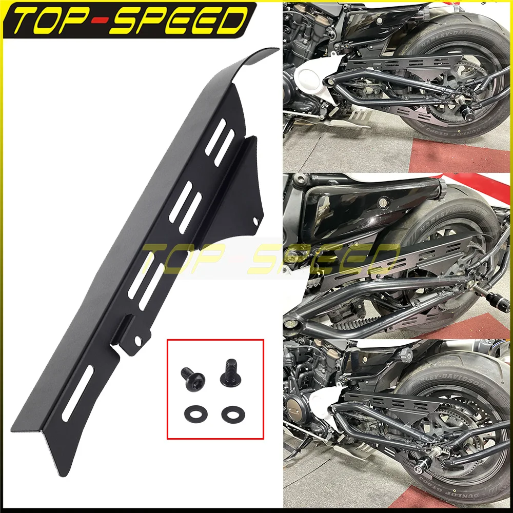 1 Pcs Upper Belt Guard Aluminum Motorcycle Accessories Chain Protections Cover For Harley Sportster S RH1250S 2021 2022 2023
1 Pcs Upper Belt Guard Aluminum Motorcycle Accessories Chain Protections Cover For Harley Sportster S RH1250S 2021 2022 2023