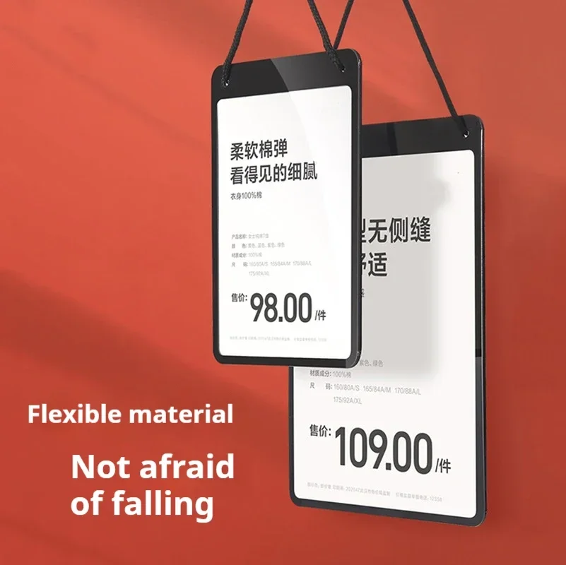 5pcs Hanging PET Price Tag POP Advertising Signage Display Label for Clothing Store Vendor Stall Event Card Holder Display Stand
5pcs Hanging PET Price Tag POP Advertising Signage Display Label for Clothing Store Vendor Stall Event Card Holder Display Stand