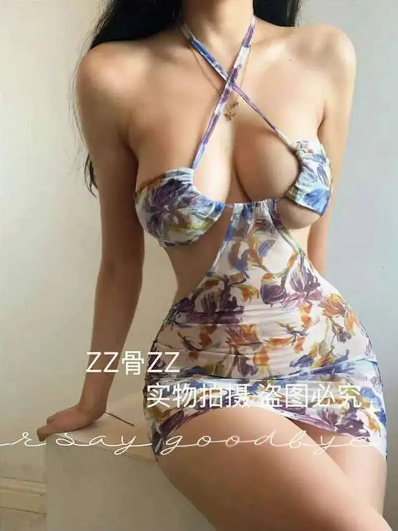 Summer New Sexy Style Hollow Neck Hanging Style Hollow Wrinkled Print Transparent Hip Hugging Dress Elegant Sweet Tops J9JD
Summer New Sexy Style Hollow Neck Hanging Style Hollow Wrinkled Print Transparent Hip Hugging Dress Elegant Sweet Tops J9JD