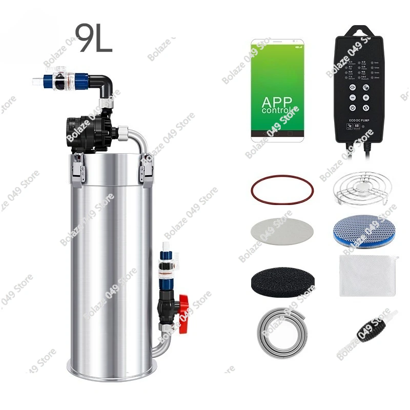 ES900 9L Intelligent Dual Control Inverter 304 Stainless Steel Filter Barrel Fresh Water Filtration System Set
ES900 9L Intelligent Dual Control Inverter 304 Stainless Steel Filter Barrel Fresh Water Filtration System Set