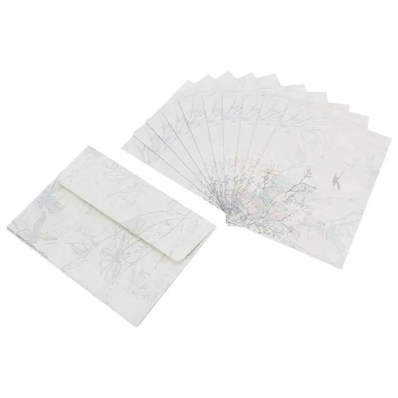 N82R 40 Sheet Vintage Stationery Sets with Envelopes for Writing Letters
N82R 40 Sheet Vintage Stationery Sets with Envelopes for Writing Letters