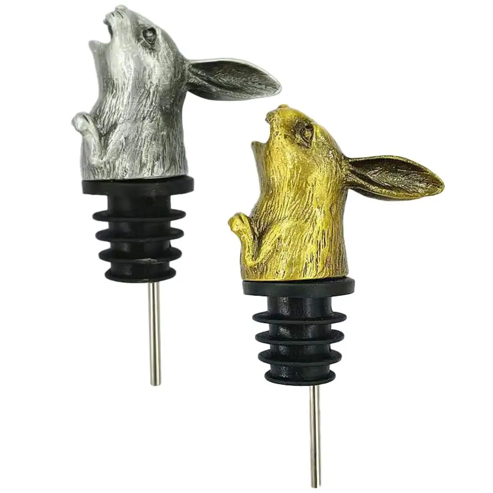 Rabbit Pourer 2 Pcs Stainless Steel Bunny Head Pourers Easter Party Sauce Bottle Spout Oil Pourer Gifts
Rabbit Pourer 2 Pcs Stainless Steel Bunny Head Pourers Easter Party Sauce Bottle Spout Oil Pourer Gifts