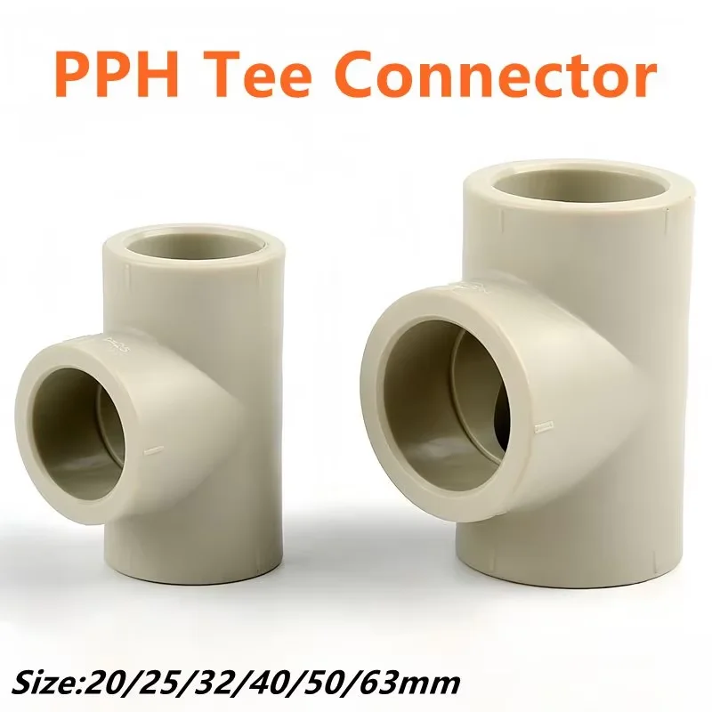 1pcs PPH Equal Tee PP Heat Fusion Water Pipe Fitting Socket Fusion Plastic Welding Tee Joint for Chemical Industrial Pipeline
1pcs PPH Equal Tee PP Heat Fusion Water Pipe Fitting Socket Fusion Plastic Welding Tee Joint for Chemical Industrial Pipeline
