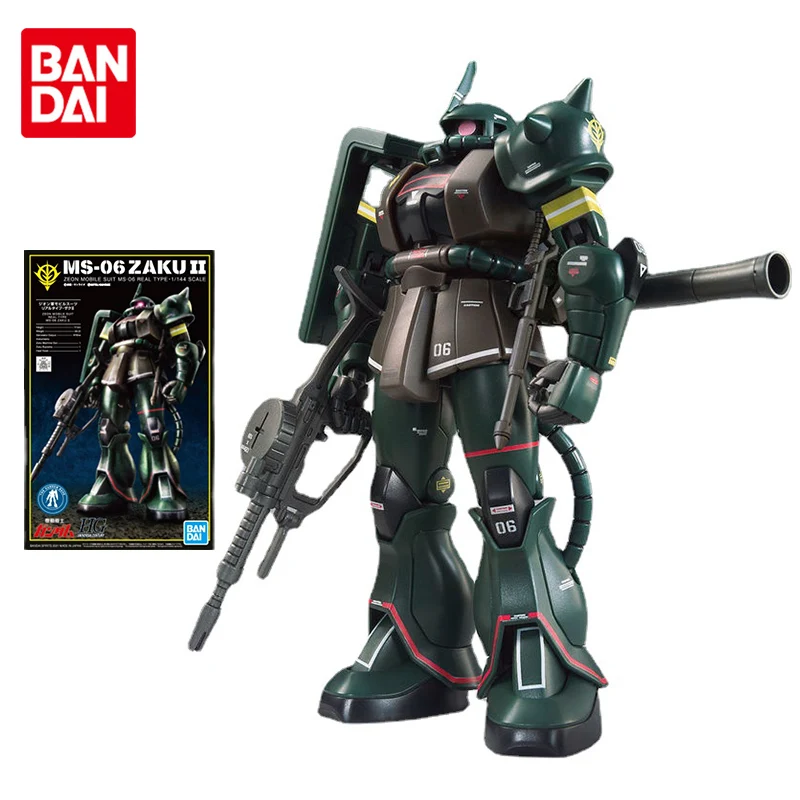 Bandai Gundam Model Kit Anime Figure HG MS-06 Zaku 2 21st Century Real Type Ver Genuine Action Toy Figure Toys for Children
Bandai Gundam Model Kit Anime Figure HG MS-06 Zaku 2 21st Century Real Type Ver Genuine Action Toy Figure Toys for Children