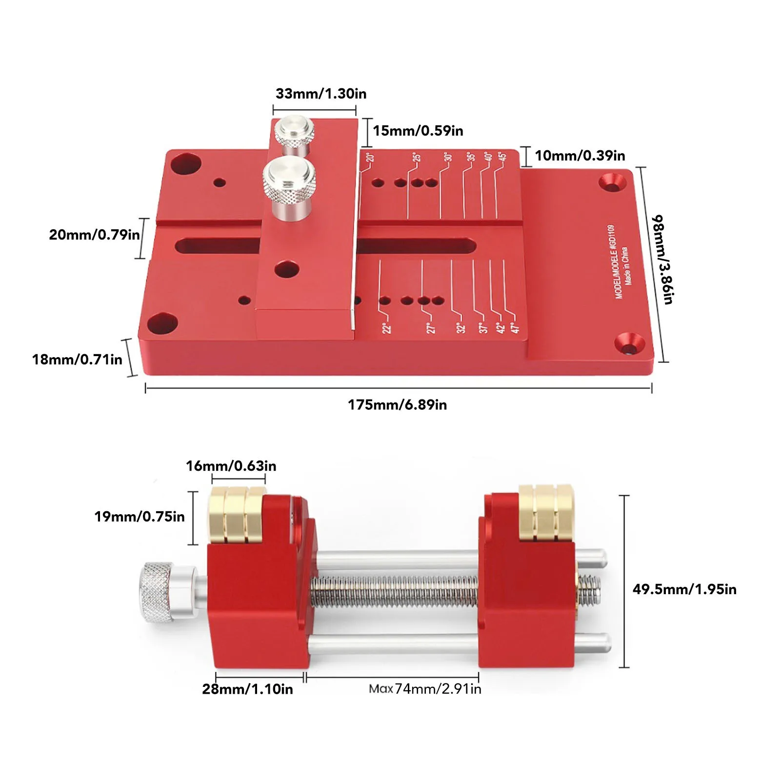 Degree Angle Fixture and Gauge Chisel Honing Tool Chisel Honing Chisel Sharpening Kit Aluminum Alloy Honing 15 to 45
Degree Angle Fixture and Gauge Chisel Honing Tool Chisel Honing Chisel Sharpening Kit Aluminum Alloy Honing 15 to 45