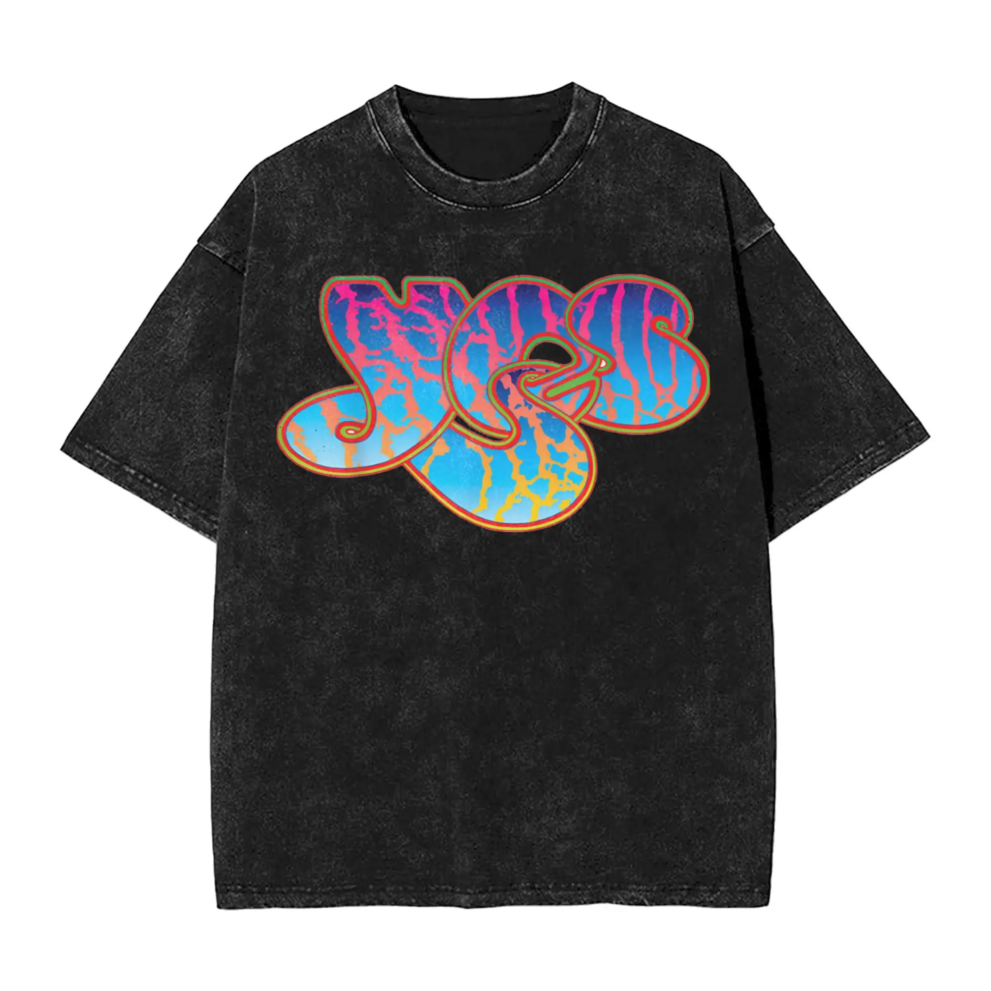 Edge Logo Yes Band Washed T Shirts Streetwear Hip Hop Fashion T-Shirt Rock Muisc Tees Men Women Short Sleeve Harajuku Summer
Edge Logo Yes Band Washed T Shirts Streetwear Hip Hop Fashion T-Shirt Rock Muisc Tees Men Women Short Sleeve Harajuku Summer