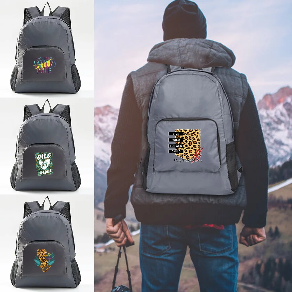 Portable Foldable Backpack Folding Mountaineering Knapsack Wild Letter Ultralight Outdoor Climbing Cycling Travel Hiking Daypack
Portable Foldable Backpack Folding Mountaineering Knapsack Wild Letter Ultralight Outdoor Climbing Cycling Travel Hiking Daypack