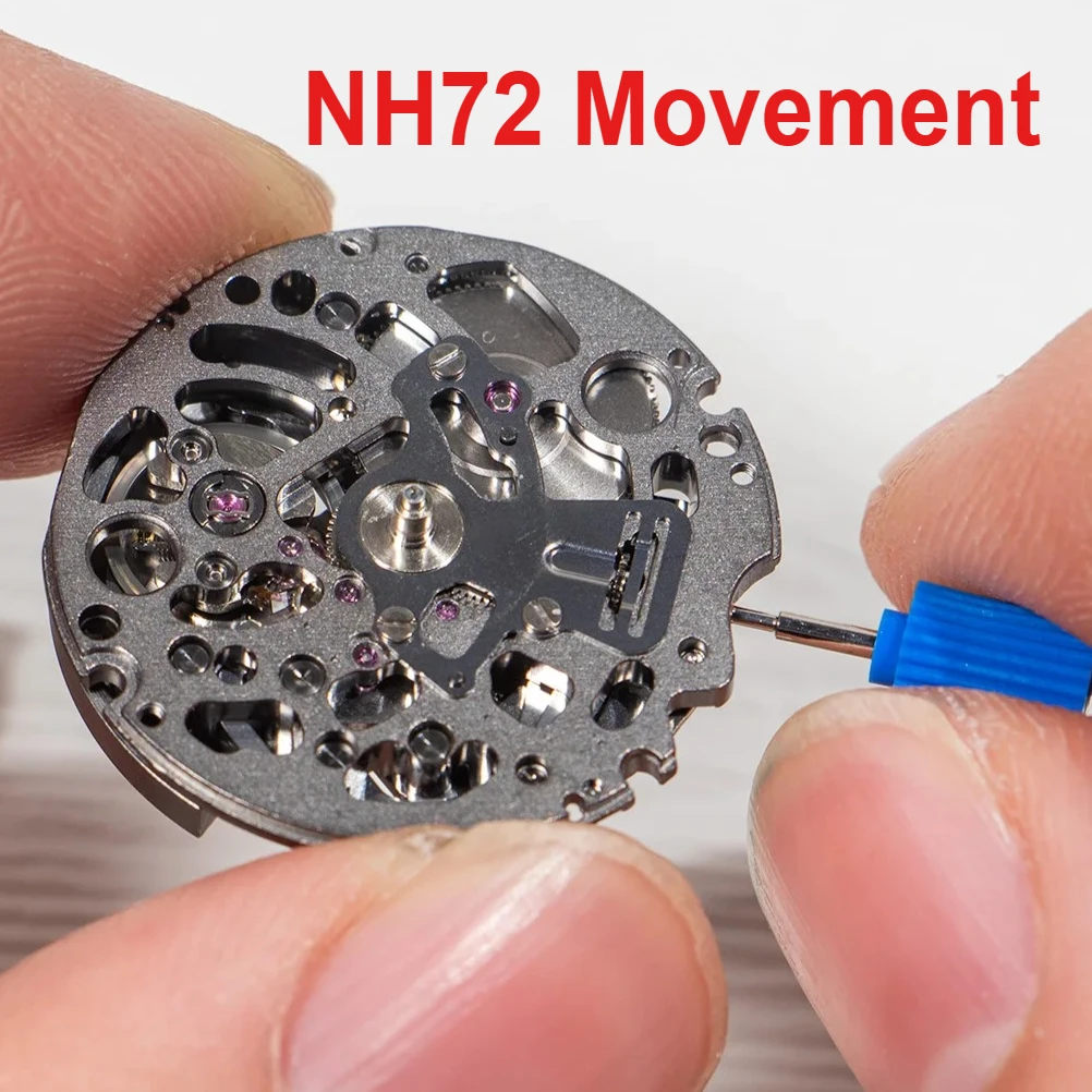 NH72A Movement 24 Jewels Japanese NH72 Movement Watch Movement Replacement Parts Watch Accessories without Calendar Movement
NH72A Movement 24 Jewels Japanese NH72 Movement Watch Movement Replacement Parts Watch Accessories without Calendar Movement