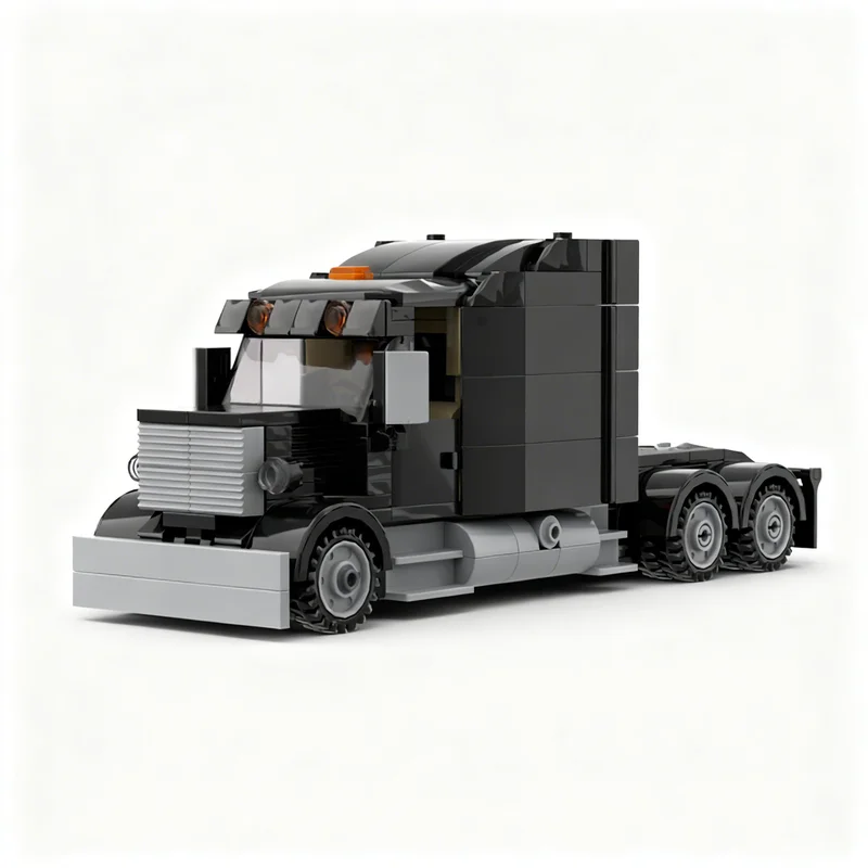 442PCS MOC Technology Square Nose 10 Wheeler Semi Truck Model DIY Creative Assembly Building Blocks Display Birthday Gift Set
442PCS MOC Technology Square Nose 10 Wheeler Semi Truck Model DIY Creative Assembly Building Blocks Display Birthday Gift Set