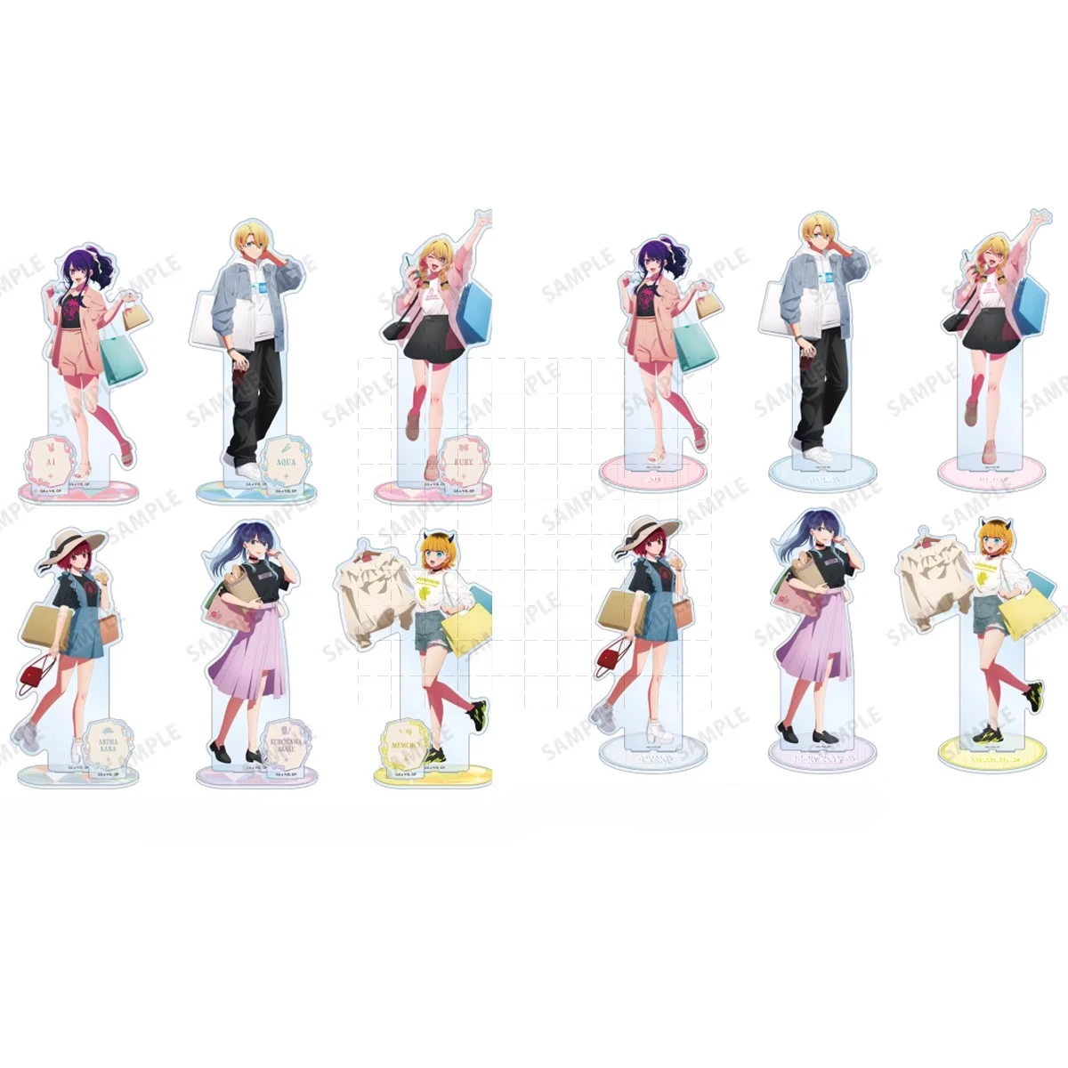 Game Ruby Kurokawa Akane MEMcho Hoshino Ai Acrylic Stand Doll Anime Figure Model Plate Cosplay Toy for Gift
Game Ruby Kurokawa Akane MEMcho Hoshino Ai Acrylic Stand Doll Anime Figure Model Plate Cosplay Toy for Gift