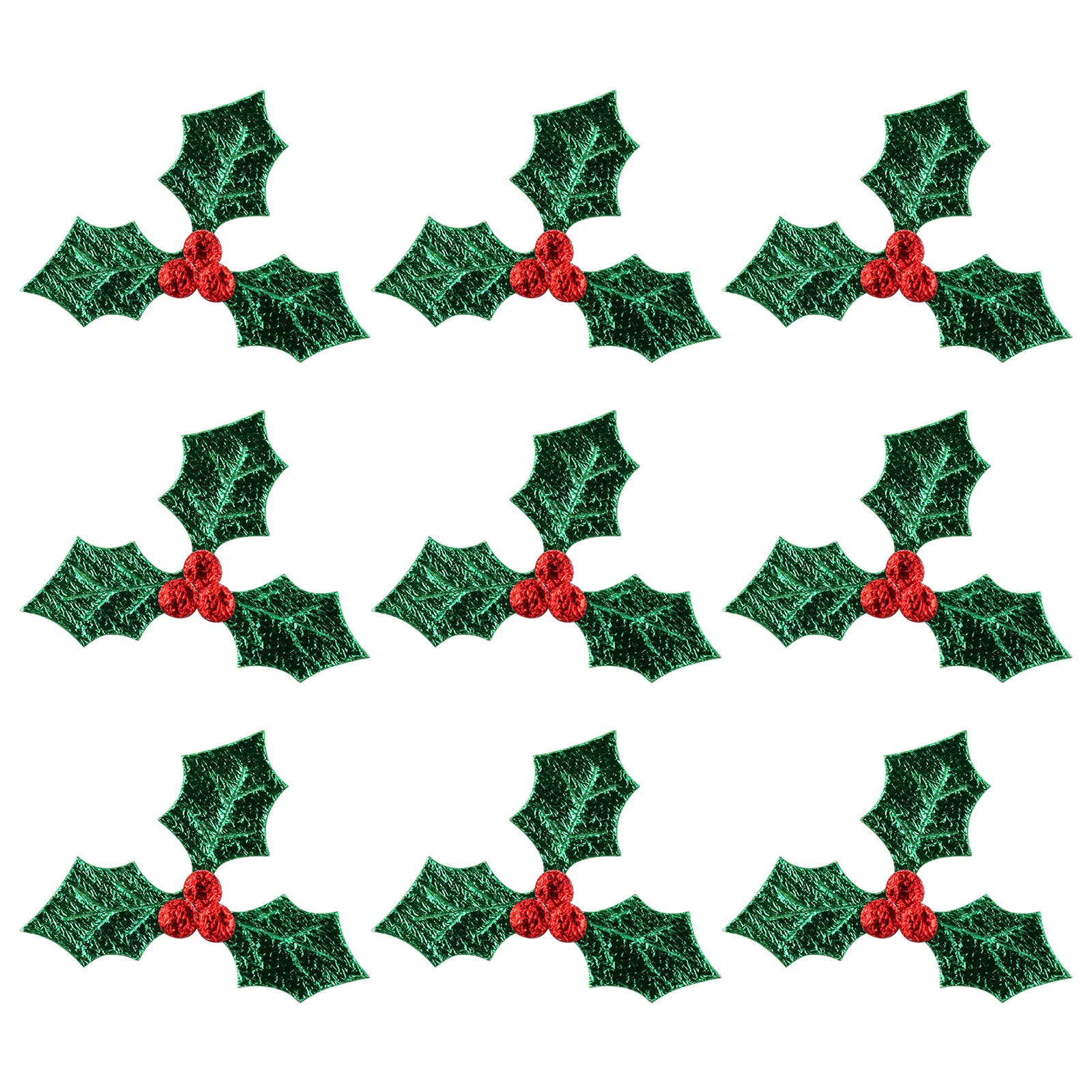 100 Pcs Christmas Ornaments Artificial Berry Leaf Greenery Mini Holly Crafts Fake Plant Tiny Charms Sew Applique Patches
100 Pcs Christmas Ornaments Artificial Berry Leaf Greenery Mini Holly Crafts Fake Plant Tiny Charms Sew Applique Patches