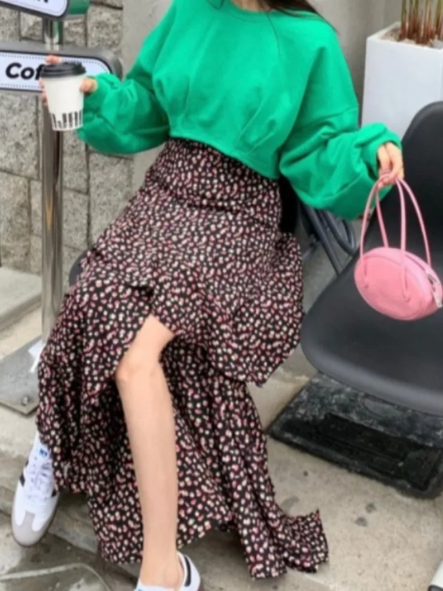 High Waist Asymmetrical Floral Half Skirt Women's Spring 2026 Fashion Item Design Sense A-Line Skirt Sweet Style
High Waist Asymmetrical Floral Half Skirt Women's Spring 2026 Fashion Item Design Sense A-Line Skirt Sweet Style