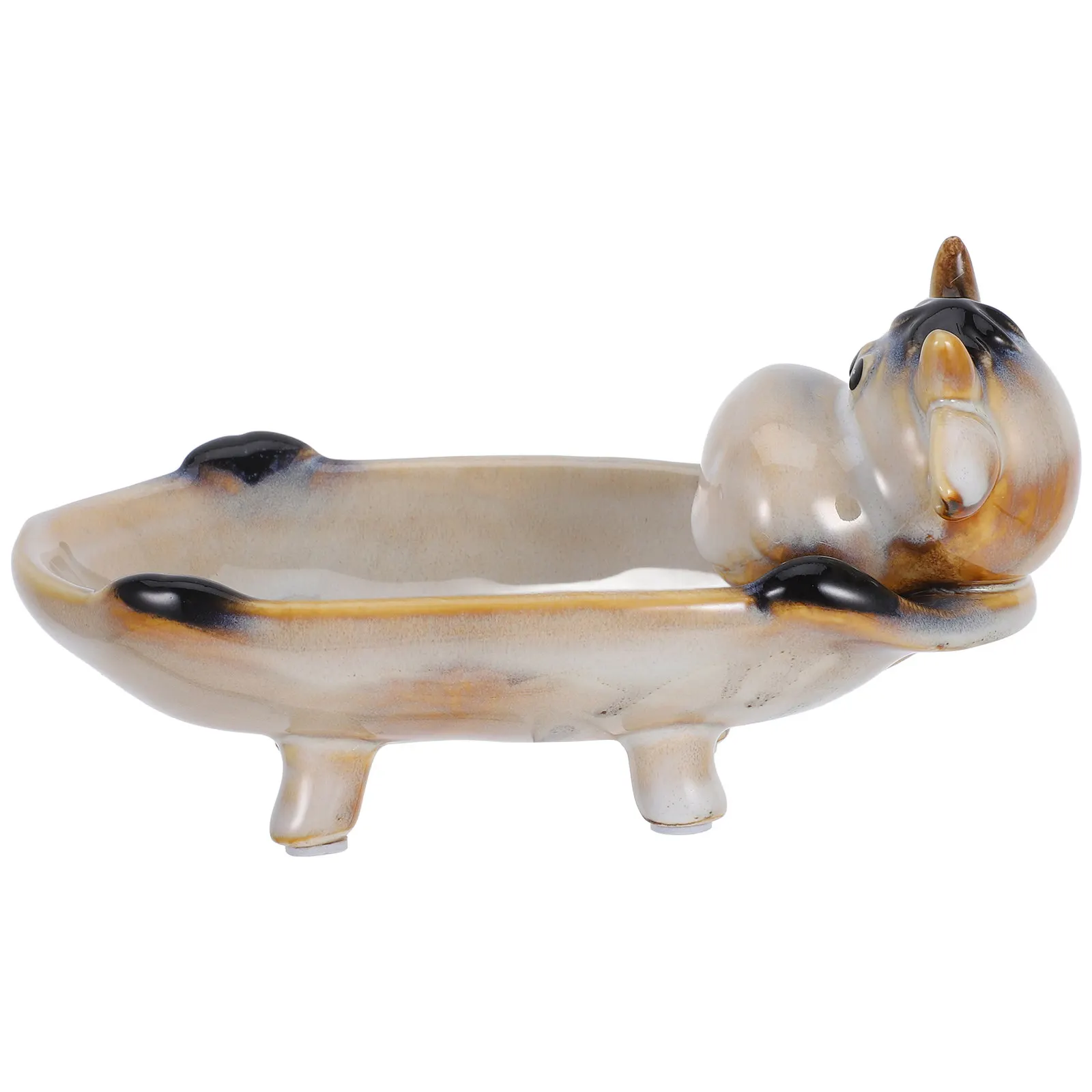 Animal Shape Ceramic Soap Box Lovely Small Container for Bar Soap Bathroom Sink Organizer Non-Slip Drainage Tray Bathroom
Animal Shape Ceramic Soap Box Lovely Small Container for Bar Soap Bathroom Sink Organizer Non-Slip Drainage Tray Bathroom