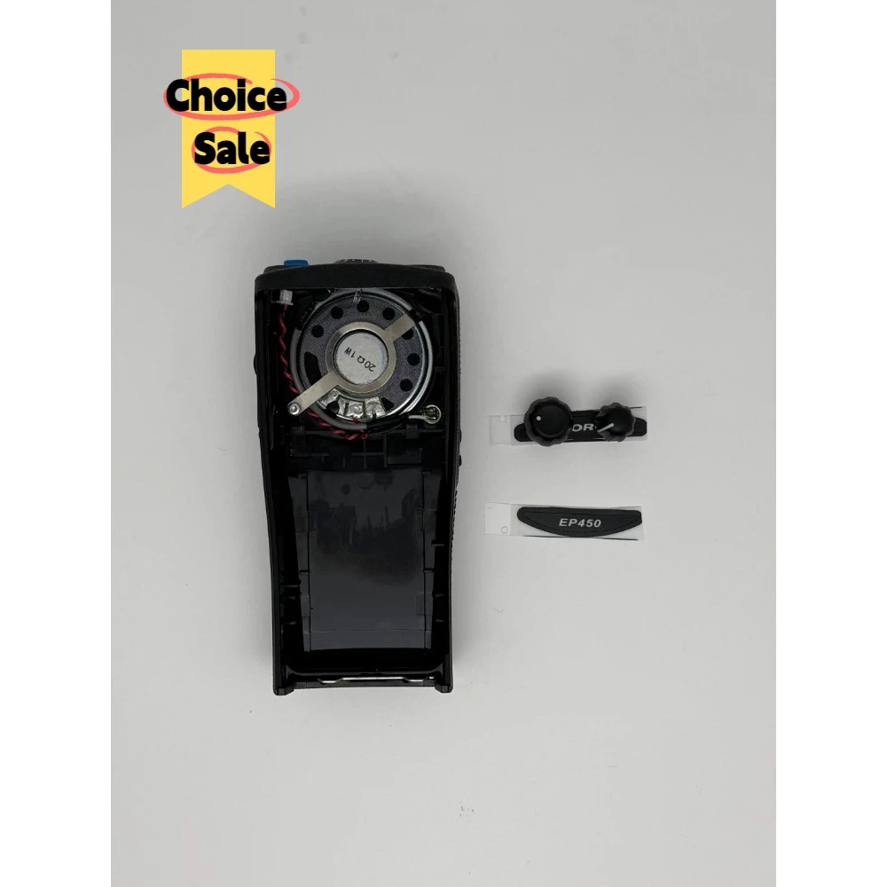 Front Panel Cover Case Housing Shell with Volume and Channel Knobs With Speaker for Motorola EP450 Two Way Radio Walkie Talkie
Front Panel Cover Case Housing Shell with Volume and Channel Knobs With Speaker for Motorola EP450 Two Way Radio Walkie Talkie