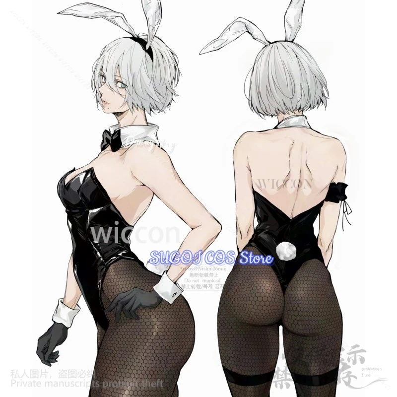 pre-sell Anime Game Nierr Cosplay 2B A2 Fanart Costume Rabbit Girl Lingeries Sexy Girls Woman Temptation Bunny Suit コスプレ
pre-sell Anime Game Nierr Cosplay 2B A2 Fanart Costume Rabbit Girl Lingeries Sexy Girls Woman Temptation Bunny Suit コスプレ