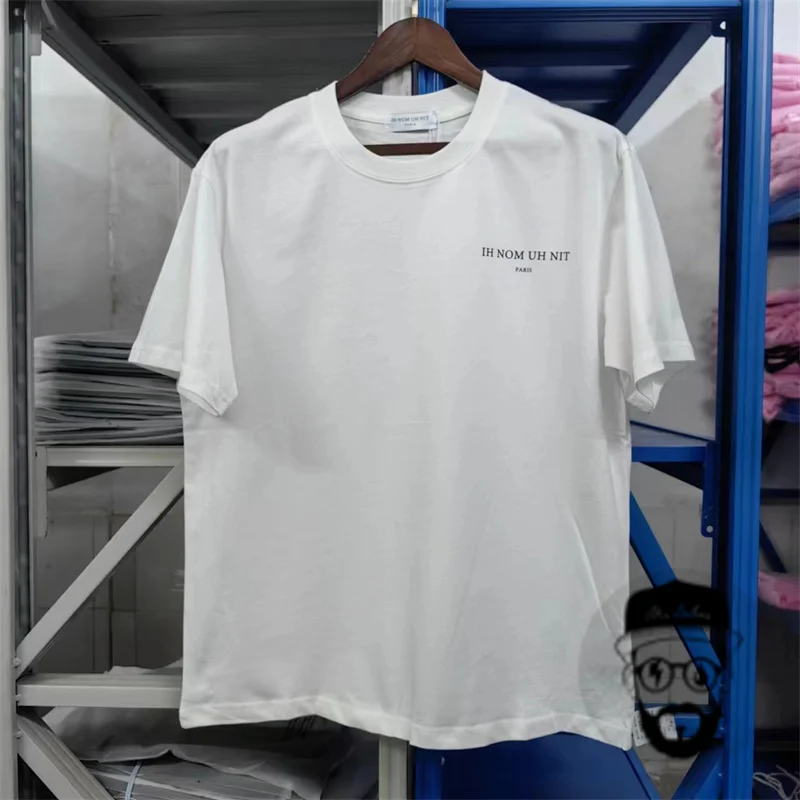 Ih nom uh nit T-shirt made of pure cotton, loose men's clothing, casual street clothing Top
Ih nom uh nit T-shirt made of pure cotton, loose men's clothing, casual street clothing Top