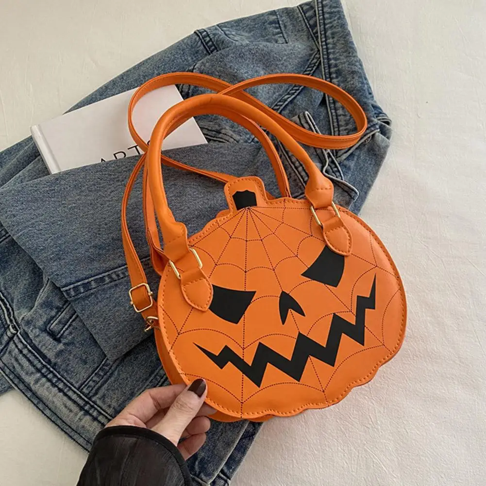 Halloween-theme Single-shoulder Bag Color-blocked Design Stylish Pu Material With Pumpkin-shape For Daily Commuting Work Ne U9k4
Halloween-theme Single-shoulder Bag Color-blocked Design Stylish Pu Material With Pumpkin-shape For Daily Commuting Work Ne U9k4