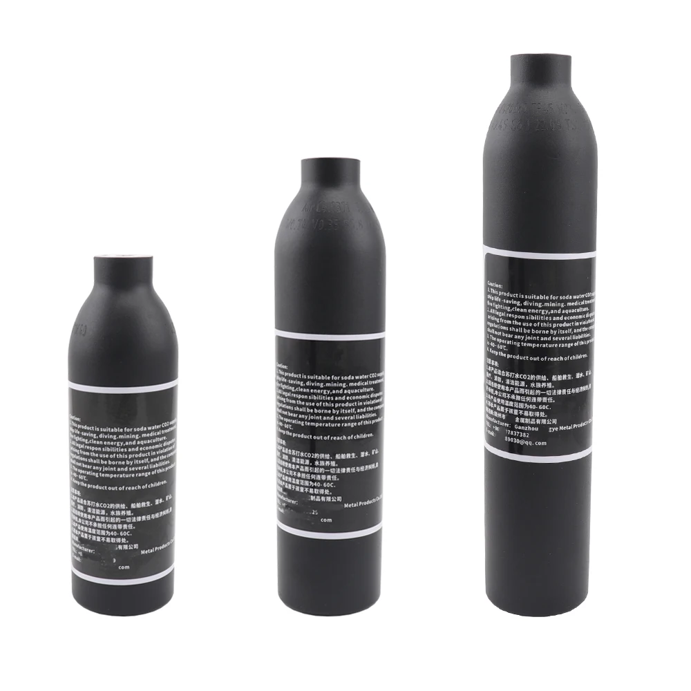 4500psi 30Mpa Aluminum Gas Cylinder Co2 Tank M18*1.5 Thread Empty Oxygen Soda Bottle Air Cylinder
4500psi 30Mpa Aluminum Gas Cylinder Co2 Tank M18*1.5 Thread Empty Oxygen Soda Bottle Air Cylinder