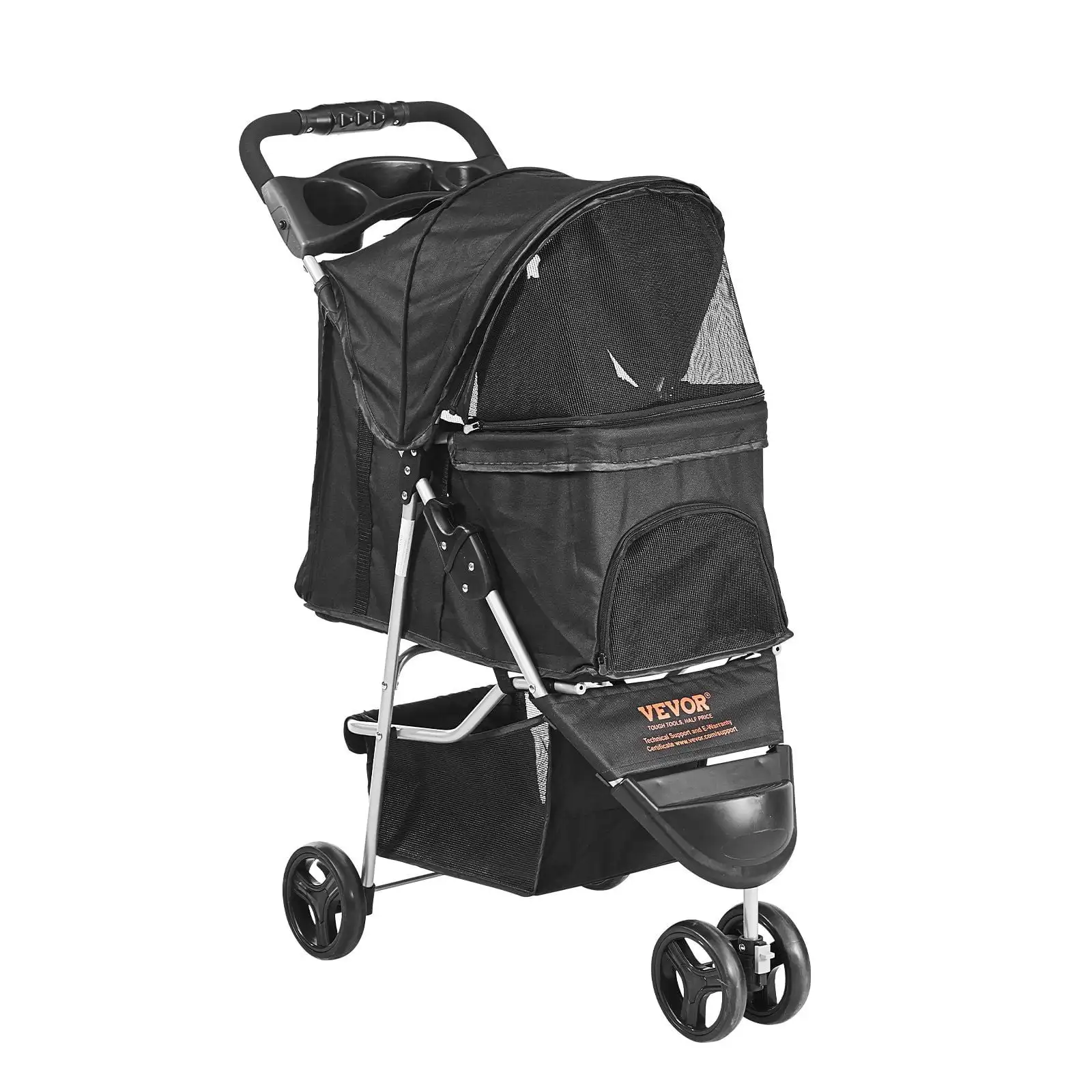 New Pet Stroller, 3 Wheels Dog Stroller Rotate with Brakes, 35lbs Weight Capacity, Puppy Stroller with Front Pedal, Velcro
New Pet Stroller, 3 Wheels Dog Stroller Rotate with Brakes, 35lbs Weight Capacity, Puppy Stroller with Front Pedal, Velcro