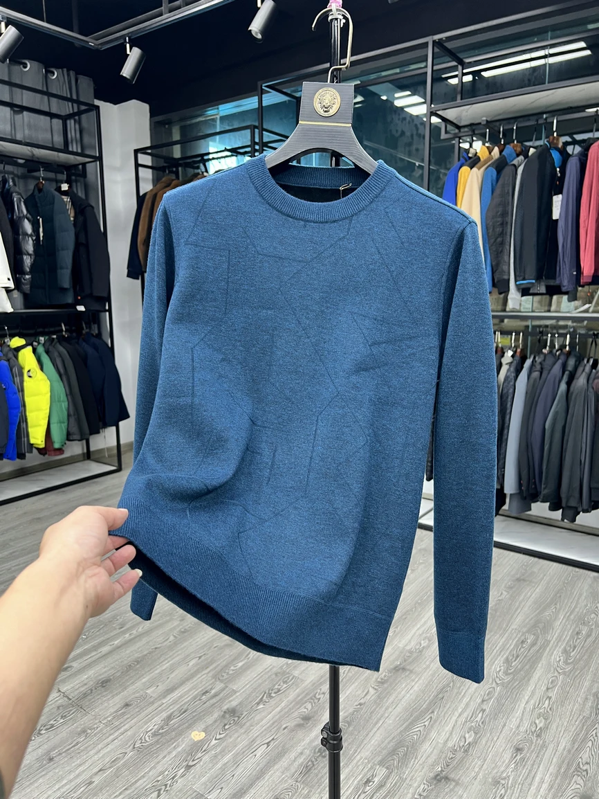 Трикотажная кофта с начесом и круглым вырезом для мужчин, повседневная, осенне-зимняя, базовая, стандартный крой, из смесового полиэстера, теплая
Трикотажная кофта с начесом и круглым вырезом для мужчин, повседневная, осенне-зимняя, базовая, стандартный крой, из смесового полиэстера, теплая