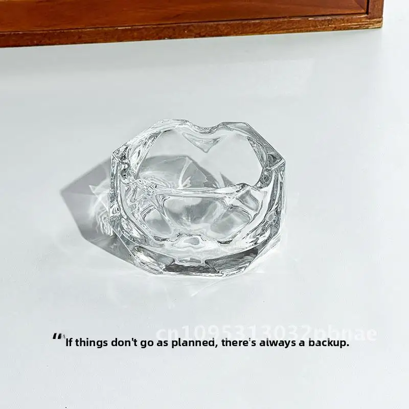 Luxury Diamond Pattern Crystal Glass Ashtray Transparent Thickened Glass Ashtray for Home Office Living Room Hotel Simple Design
Luxury Diamond Pattern Crystal Glass Ashtray Transparent Thickened Glass Ashtray for Home Office Living Room Hotel Simple Design