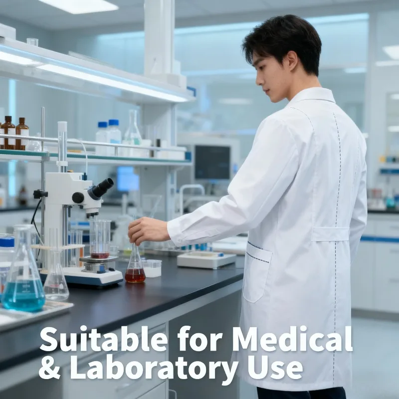 Lab Coat for College Students | Long/Short Sleeve Unisex Doctor Uniform Scrubs Uniform Clothing for Women Uniform
Lab Coat for College Students | Long/Short Sleeve Unisex Doctor Uniform Scrubs Uniform Clothing for Women Uniform