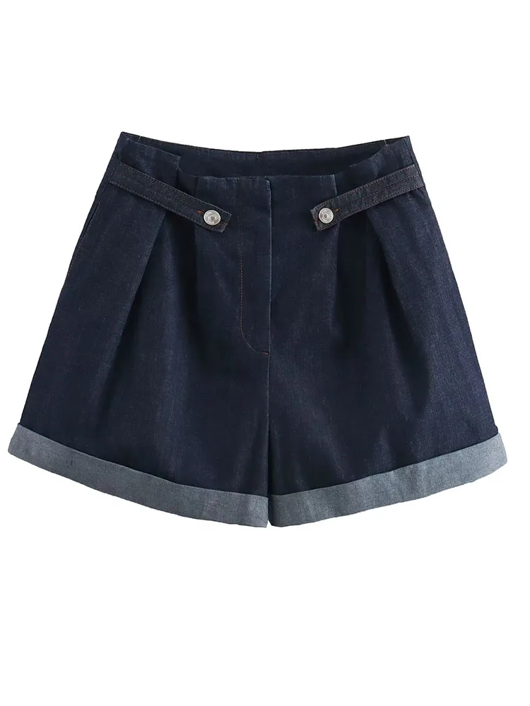 2024 Summer New Fashion Paper Bag Denim Casual Shorts Women's High Waist Loose Curled Half-length Hot Pants
2024 Summer New Fashion Paper Bag Denim Casual Shorts Women's High Waist Loose Curled Half-length Hot Pants