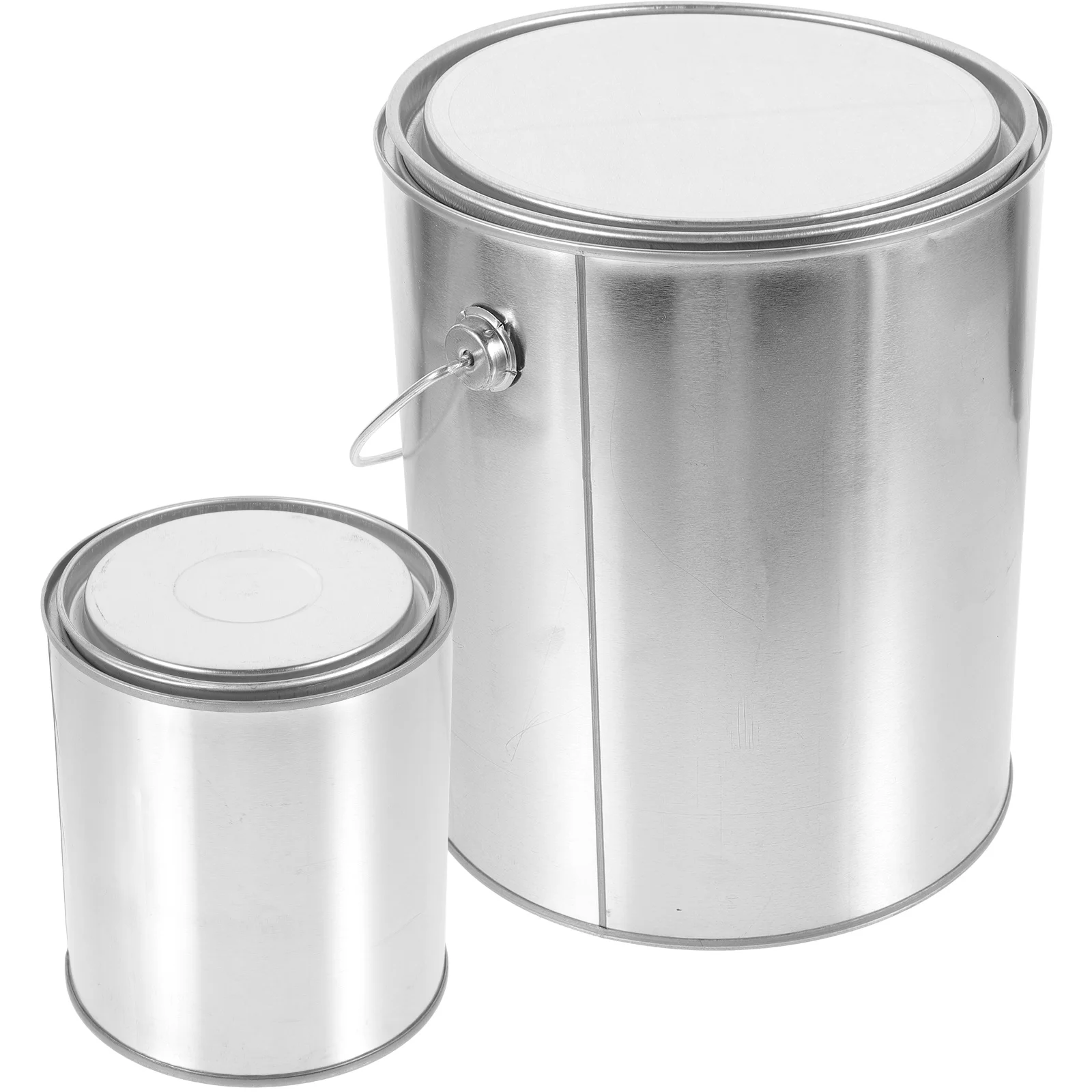 2 Pcs Paint Cans Pitch Holder for Storage Empty Bucket with Cover Container Oil Sealing Painting Accessory Multipurpose
2 Pcs Paint Cans Pitch Holder for Storage Empty Bucket with Cover Container Oil Sealing Painting Accessory Multipurpose