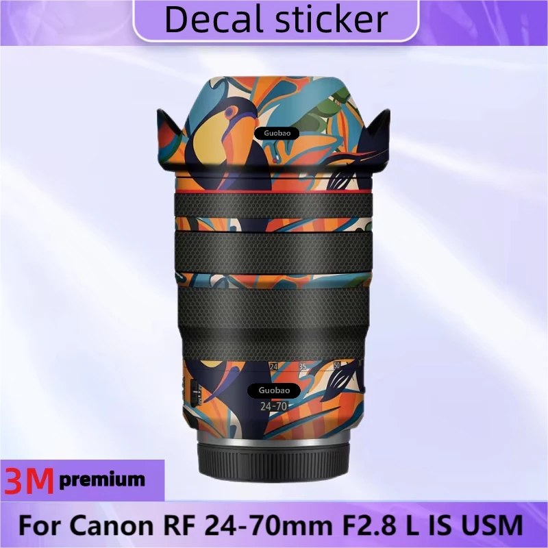 For Canon RF 24-70mm F2.8 L IS USM Lens Sticker Protective Skin Decal Vinyl Wrap Film Anti-Scratch Protector Coat RF24-70 F2.8L
For Canon RF 24-70mm F2.8 L IS USM Lens Sticker Protective Skin Decal Vinyl Wrap Film Anti-Scratch Protector Coat RF24-70 F2.8L