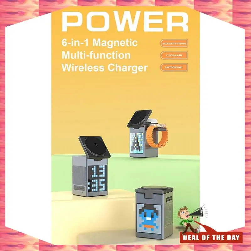 24-Hour Delivery Bluetooth Speaker 3-In-1 Wireless Charger For Iphone 16 15 14 13 12 Fast Charging Station For Watch 9 8 7
24-Hour Delivery Bluetooth Speaker 3-In-1 Wireless Charger For Iphone 16 15 14 13 12 Fast Charging Station For Watch 9 8 7