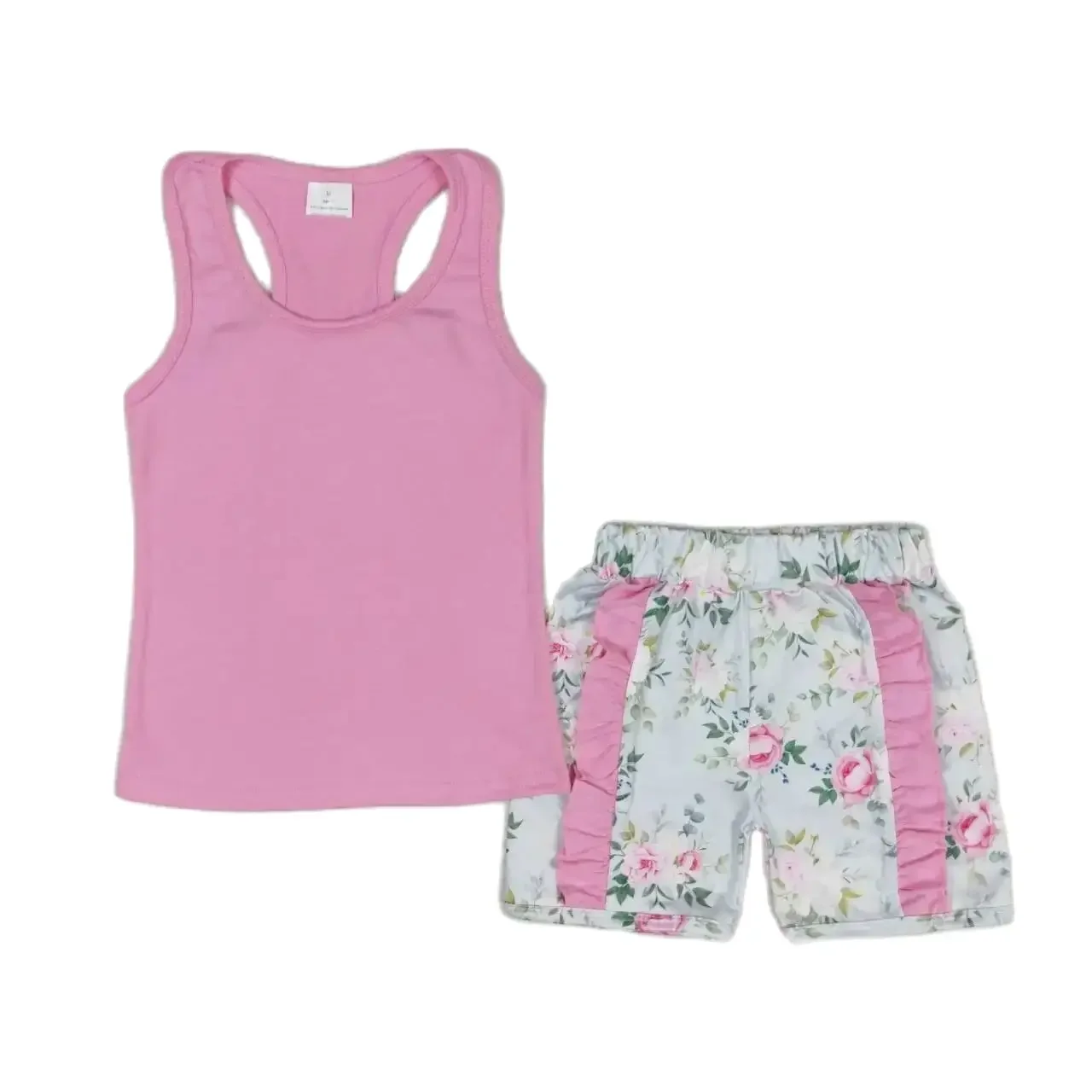 GSSO1059 Kids Girls Summer Outfit Sets Sleeves Top Flower Bow Print With Shorts Children Clothes
GSSO1059 Kids Girls Summer Outfit Sets Sleeves Top Flower Bow Print With Shorts Children Clothes