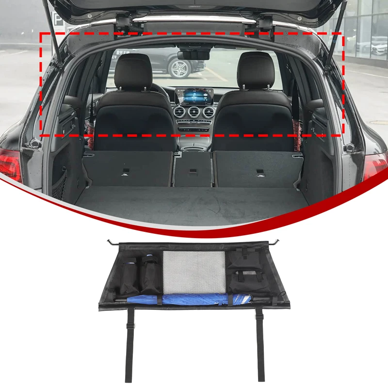 For Mercedes-Benz GLC 2016-2022 Oxford cloth black car trunk isolation net storage bag car interior modification accessories
For Mercedes-Benz GLC 2016-2022 Oxford cloth black car trunk isolation net storage bag car interior modification accessories