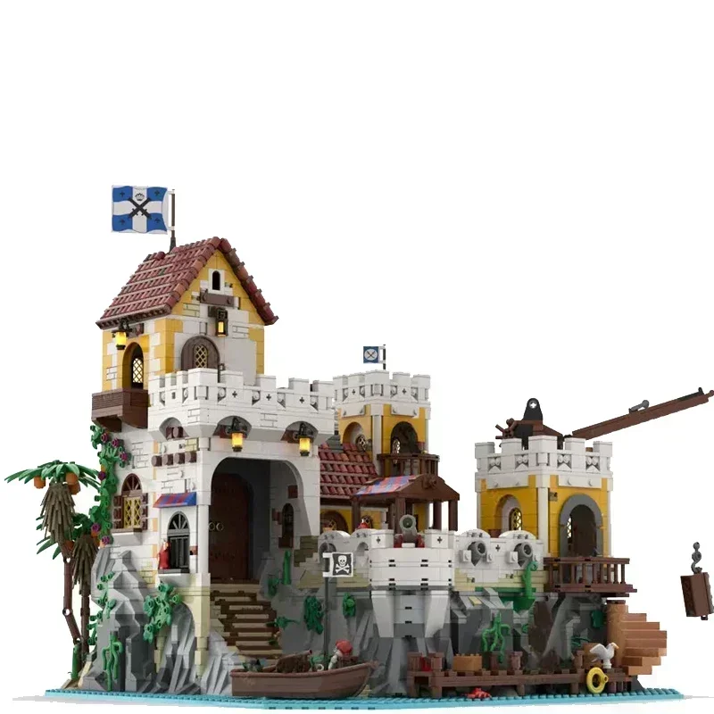 4153PCS Pirate Barracuda Bay Eldorado Fortres MOC Puzzle StreetView Architecture Creative Birthdayal Assembly Christmas Gift Age
4153PCS Pirate Barracuda Bay Eldorado Fortres MOC Puzzle StreetView Architecture Creative Birthdayal Assembly Christmas Gift Age