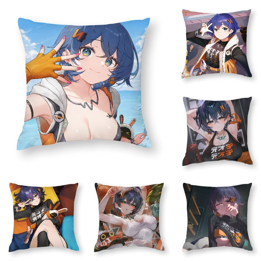 Belle Zenless Zone Zero Pillow Case 3D Print Polyester Fiber 40*40 cm Home Sofa Throw Pillow Cover Decoration Festival Gift
Belle Zenless Zone Zero Pillow Case 3D Print Polyester Fiber 40*40 cm Home Sofa Throw Pillow Cover Decoration Festival Gift