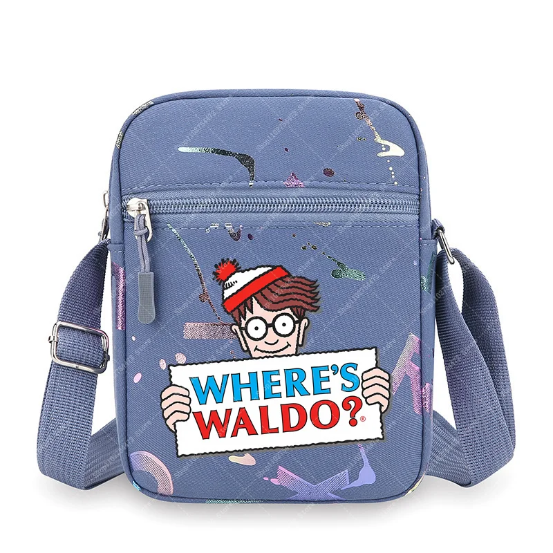 Kids Boy Girl Cute Crossbody Bag Accessories Wheres Waldo Fashion Phone Storage Pouch Anime Wally Cartoon Shoulder Handbags Gift
Kids Boy Girl Cute Crossbody Bag Accessories Wheres Waldo Fashion Phone Storage Pouch Anime Wally Cartoon Shoulder Handbags Gift