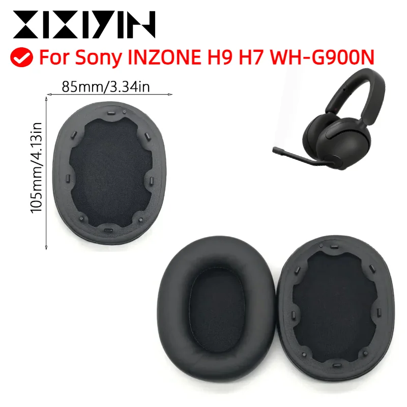 Replacement Ear Pads Cups Earpad Memory Foam Cushions For Sony INZONE H9 H7 WH-G900N Headphones Headset Cooling Gel
Replacement Ear Pads Cups Earpad Memory Foam Cushions For Sony INZONE H9 H7 WH-G900N Headphones Headset Cooling Gel