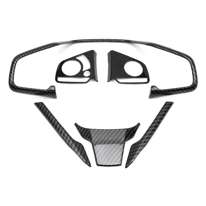 Steering Wheel Cover Trim For Honda Civic 2016 2017 2018 2019 2020 2021 Carbon Fiber Style Accessories-N30R
Steering Wheel Cover Trim For Honda Civic 2016 2017 2018 2019 2020 2021 Carbon Fiber Style Accessories-N30R
