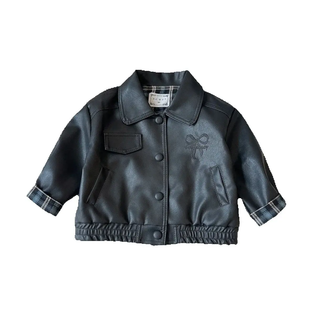 Boy Girl Casual Leather Jacket for Kids Spring Autumn New Korean Style Children's Baby Biker Long Sleeve Leather Coat
Boy Girl Casual Leather Jacket for Kids Spring Autumn New Korean Style Children's Baby Biker Long Sleeve Leather Coat