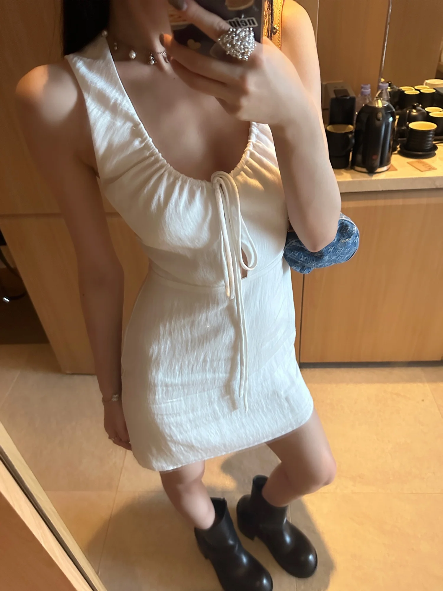 Sexy SUONE ter Dr Spring White ort Skirt Bla Vest Dr Women's Faion Spring Summer A-Line Silhouette V-Ne...
Sexy SUONE ter Dr Spring White ort Skirt Bla Vest Dr Women's Faion Spring Summer A-Line Silhouette V-Ne...