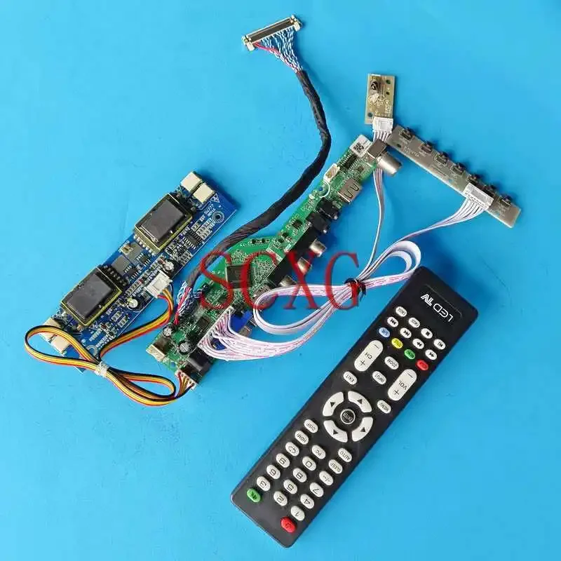 For LM201WE3 LM201WE4 Laptop Display Panel Controller Board 4CCFL LVDS 30 Pin 20.1" DIY Kit VGA HDMI-Compatible AV USB 1680*1050
For LM201WE3 LM201WE4 Laptop Display Panel Controller Board 4CCFL LVDS 30 Pin 20.1" DIY Kit VGA HDMI-Compatible AV USB 1680*1050