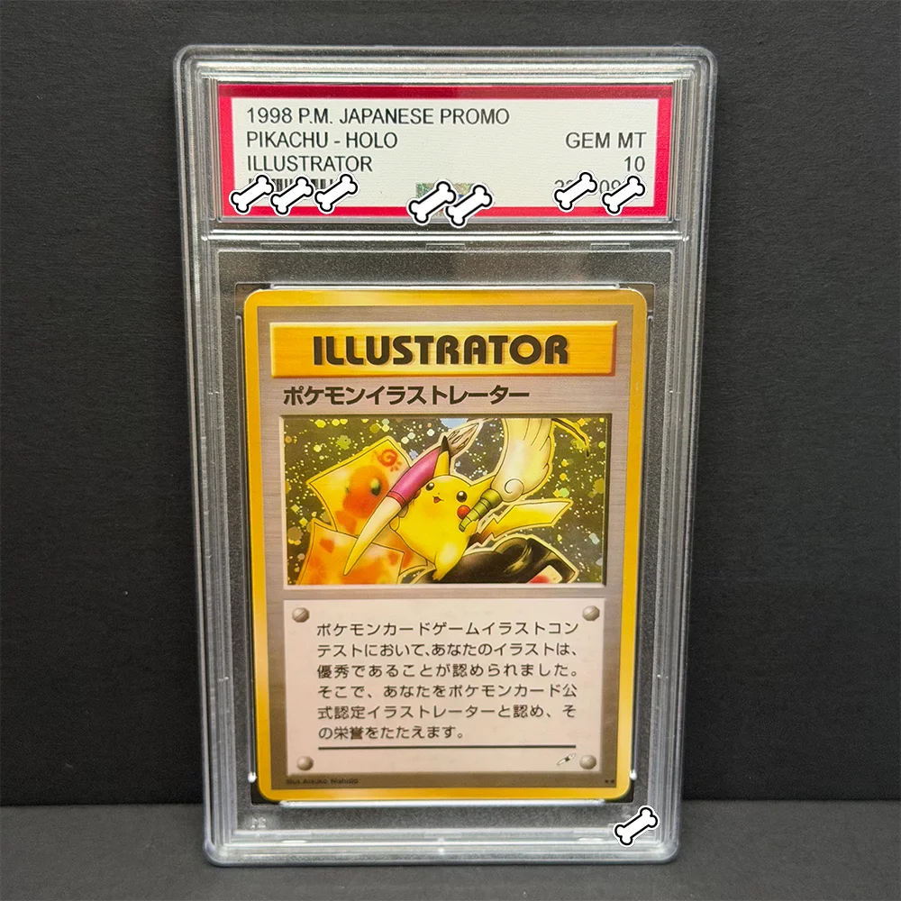 PTCG DIY 1998 P.M. JAPANESE PROMO PIKACHU-HOLO GEM MT ILLUSTRATOR GAME GREY FELT HAT VAN GOGH Game Card Gift Toy Dropshipping
PTCG DIY 1998 P.M. JAPANESE PROMO PIKACHU-HOLO GEM MT ILLUSTRATOR GAME GREY FELT HAT VAN GOGH Game Card Gift Toy Dropshipping