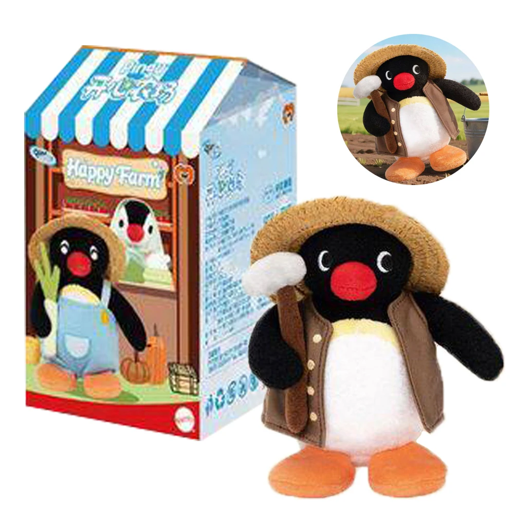 Genuine Pingu Happy Farm Series Blind Box Animation IP Figure Fun Cartoon Cute Soft Doll Pendant Trendy Peripheral Toy Collect
Genuine Pingu Happy Farm Series Blind Box Animation IP Figure Fun Cartoon Cute Soft Doll Pendant Trendy Peripheral Toy Collect